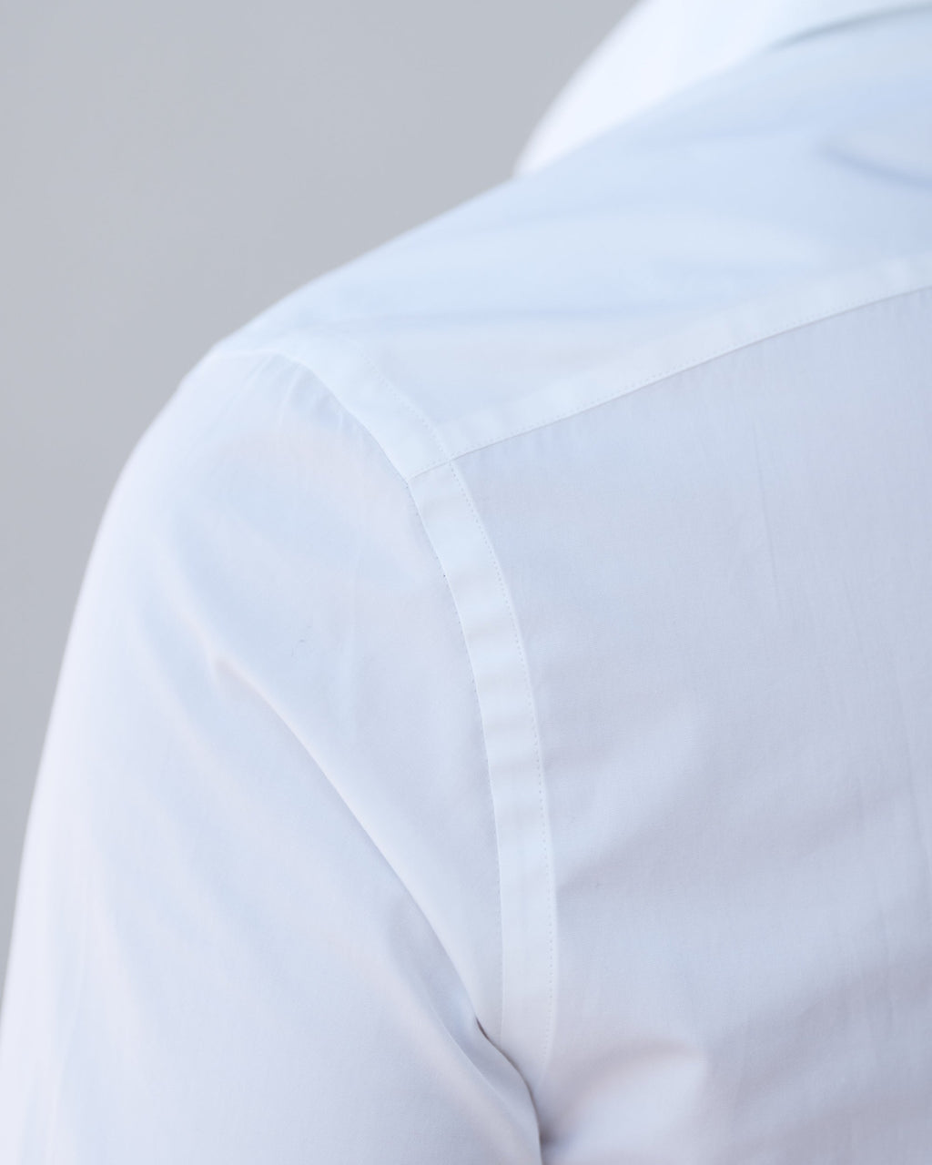 Ischia | Camicia Classica Uomo in Popeline di Cotone Bianco