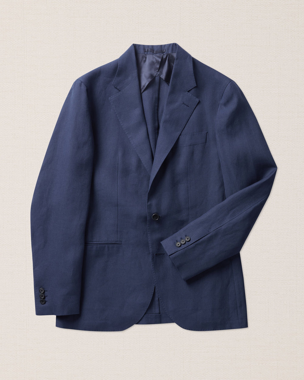 Ravello | Completo Monopetto Uomo in Lino Blu