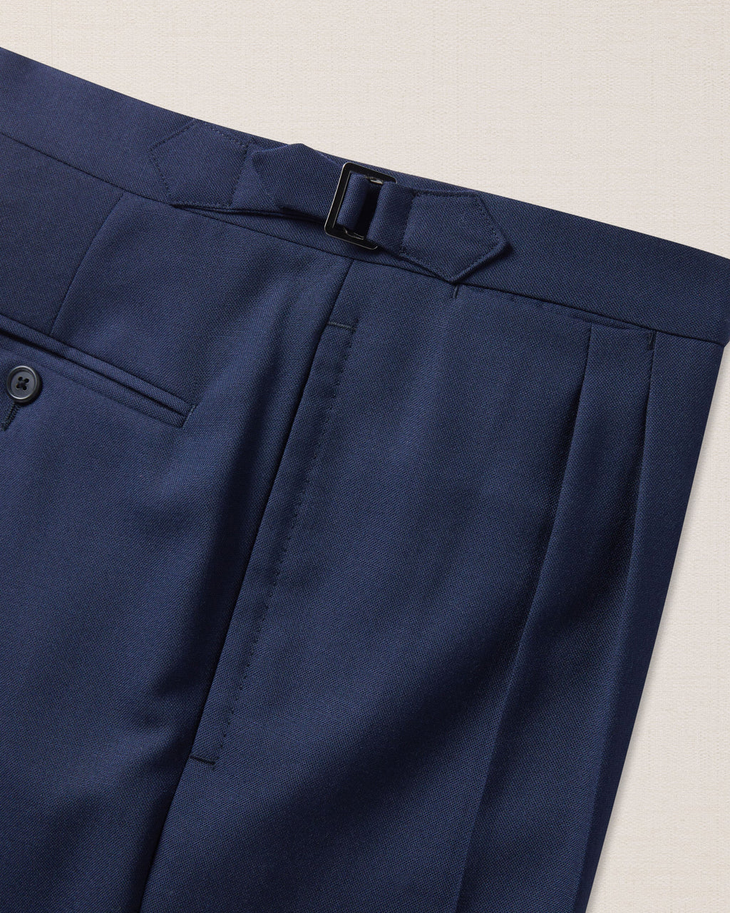 Sorrento | Completo Monopetto Uomo in Lana Blu
