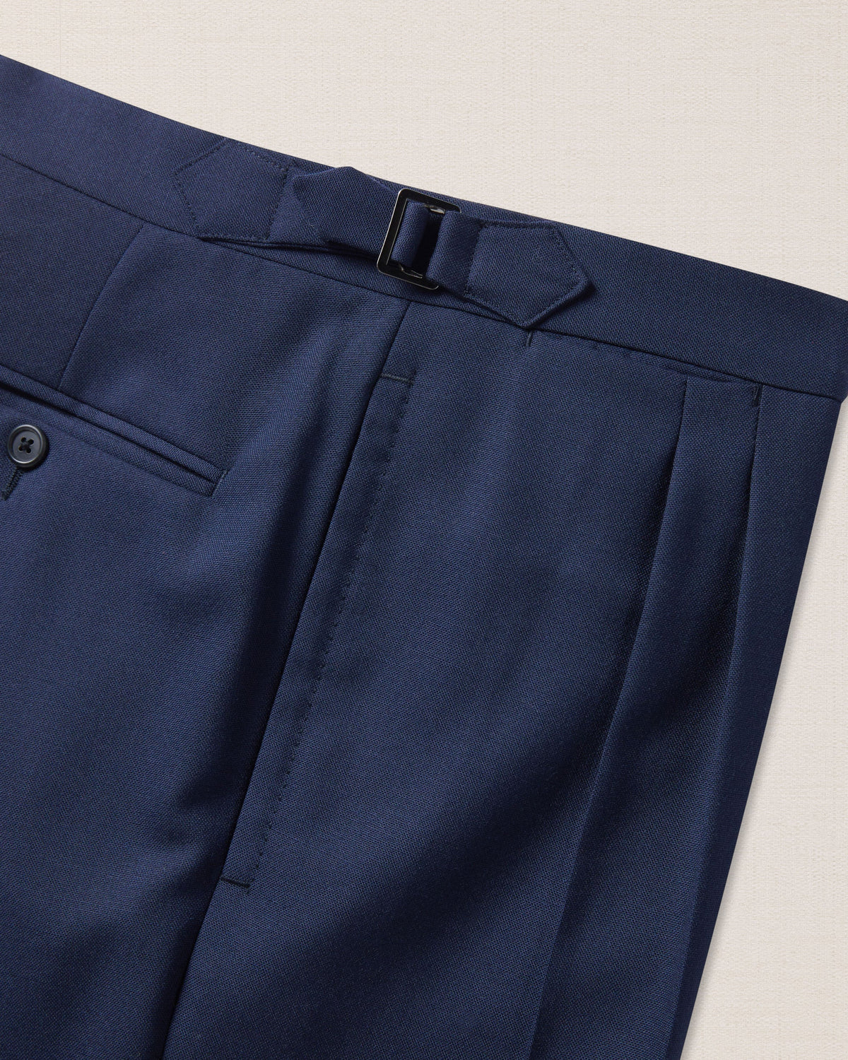 Sorrento | Completo Monopetto Uomo in Lana Blu