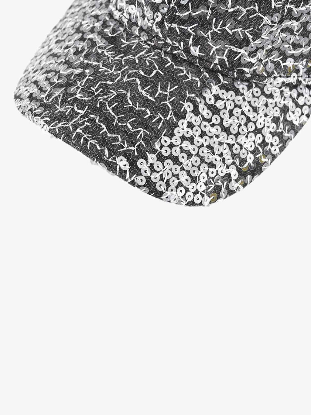 Embroidered Sequin Baseball Cap
