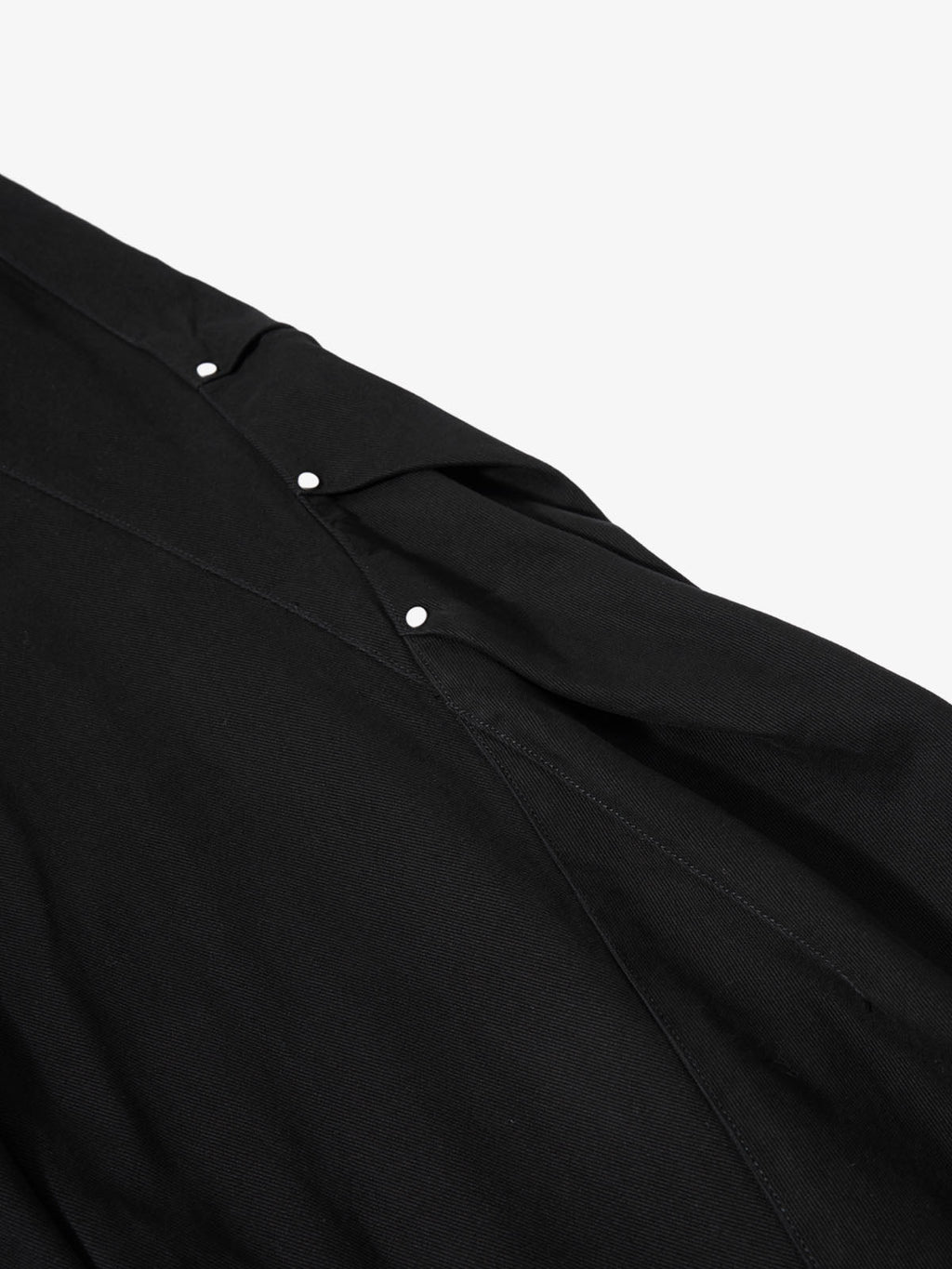 Metal Button Baggy Cargo Pants