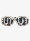 Rhinestone Embellished Sunglasses