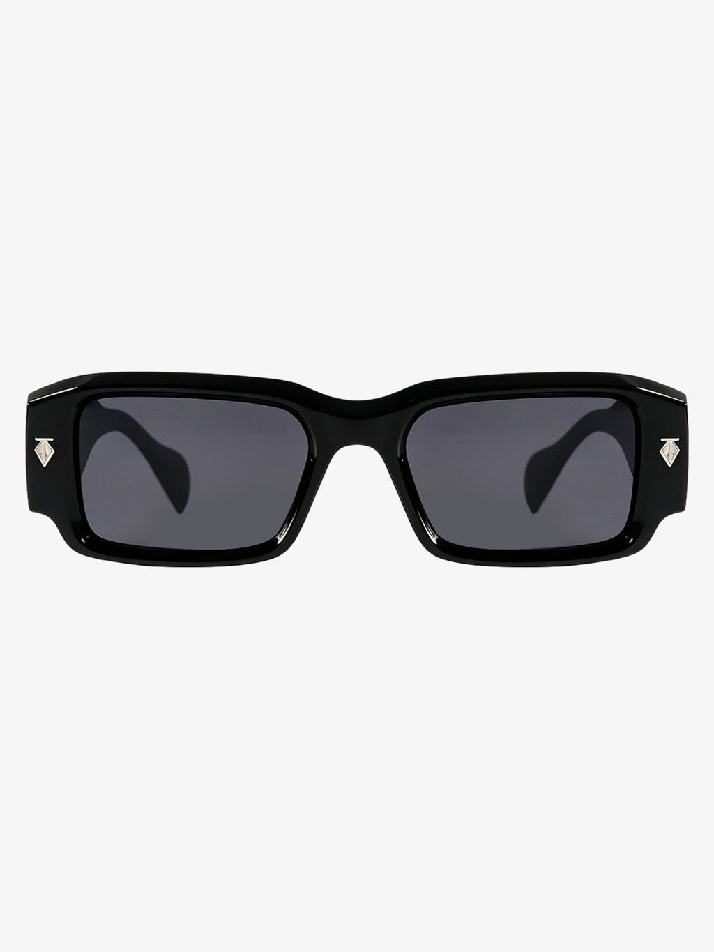 Gold Arrow Studded Square UV-Protection Sunglasses