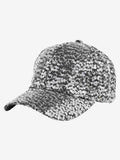 Embroidered Sequin Baseball Cap