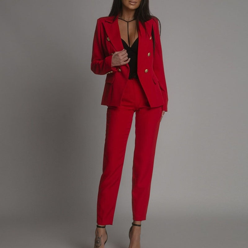 Beatriz | Completo Giacca Blazer Doppiopetto Donna Pantalone Sartoriale
