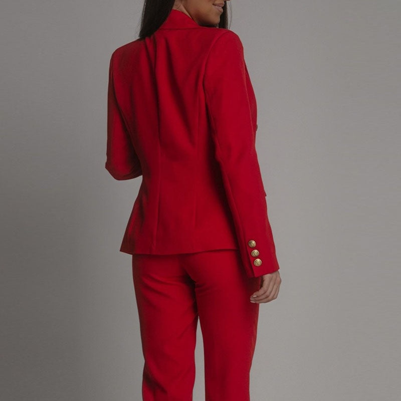 Beatriz | Completo Giacca Blazer Doppiopetto Donna Pantalone Sartoriale