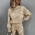 Celia | Completo Tuta in Maglia Donna Stampa Stelle