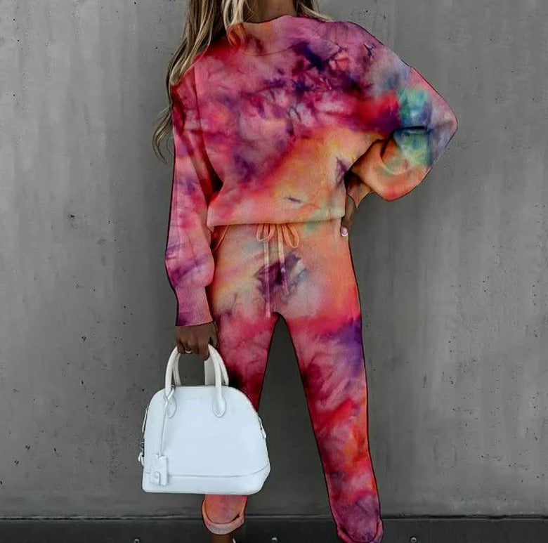 Celia | Completo Tuta in Maglia Donna Stampa Stelle