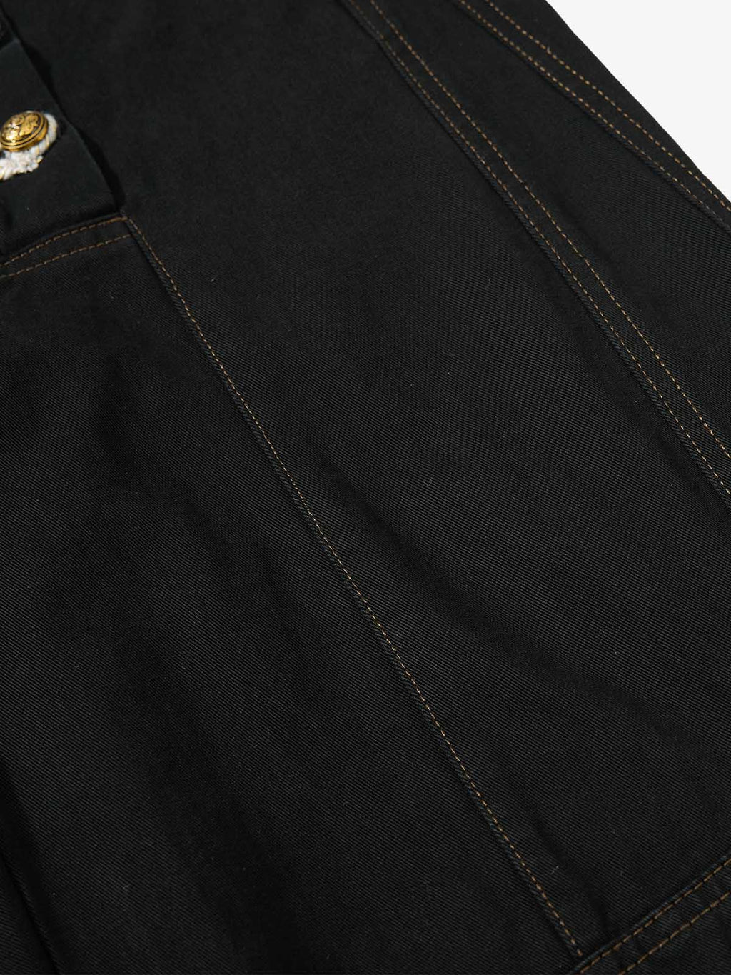 Military Button Baggy Cargo Pants