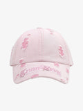 Distressed Letter Embroidery Baseball Cap