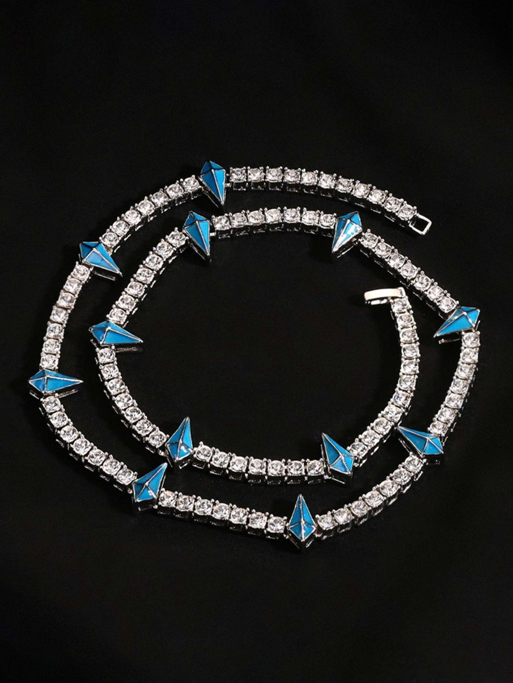 Hip Hop Collarbone Chain Necklace - 2221