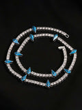 Hip Hop Collarbone Chain Necklace - 2221