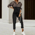Natalia | Completo Sportivo Stampato Donna Felpa Cerniera Jogger